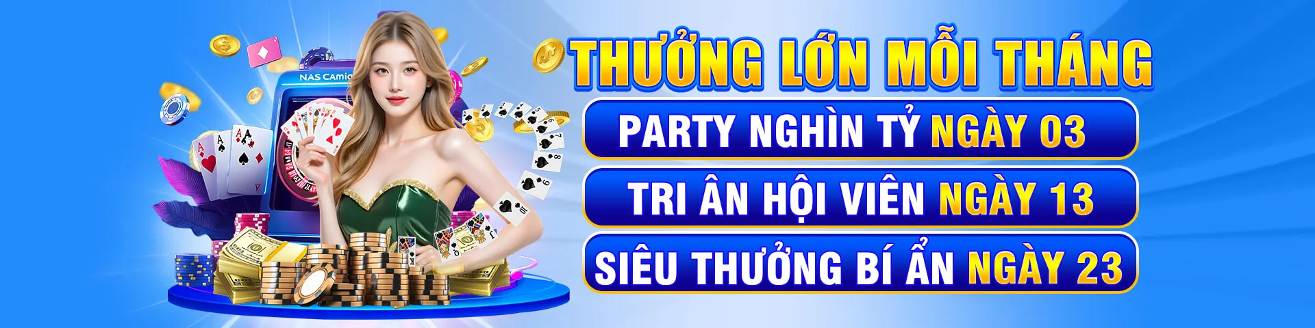 Banner ưu đãi 23win1 Casino 2026